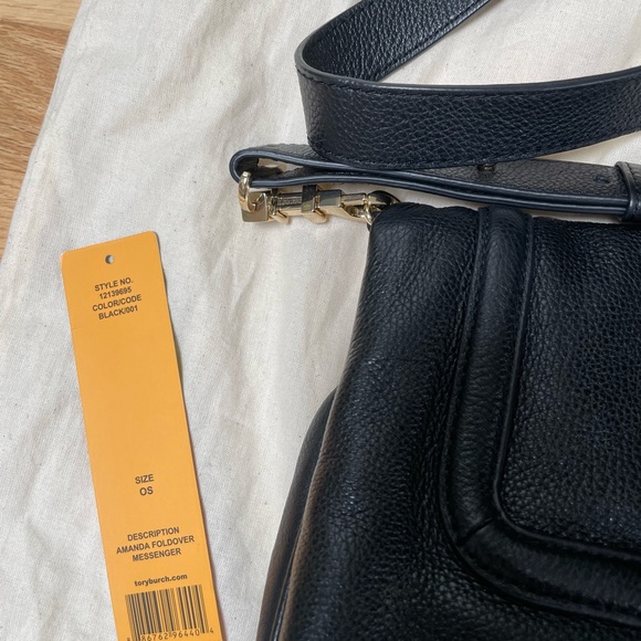 NWT Tory Burch Amanda Fold-Over Messenger Bag - Picture 4 of 6